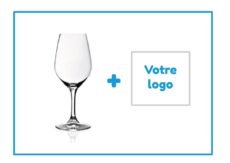choix de verre à vin 25 cl personnalisé avec votre logo/image